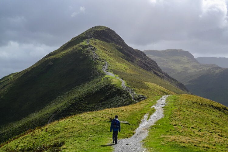 man on a mission - starting a long trek